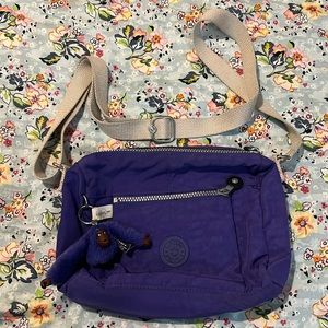 Purple Kipling bag